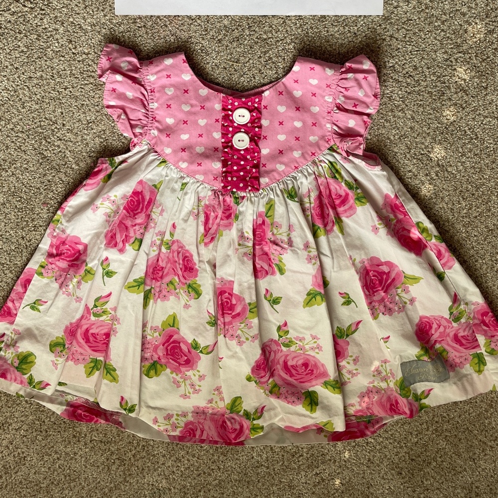 Eleanor Rose floral dress